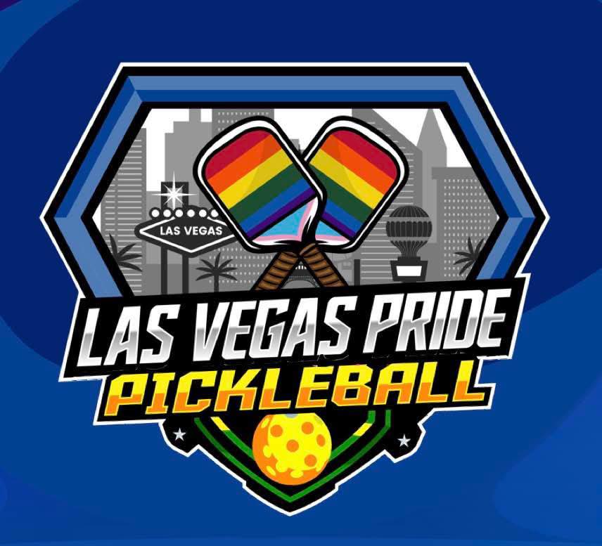 Las Vegas Pride Pickleball Logo
